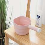 스탠딩 사카더라 바가지 2size 깔끔한 물고임없는 다용도 세차 욕실청소 화분물주기 자루 : 조이코코몰