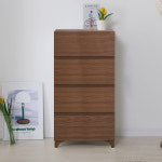 가온퍼니처 슈프림 600 서랍장 시리즈 W600 X D410 X H1093, 4단, 화이트 : 가온퍼니처