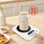 PC 사워도우 스타터 워머 온도 조절 반죽 발효 예약 기능 가정용 매트 : 염포상사