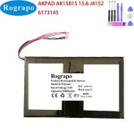 DC 6173145 노트북 태블릿 PC 배터리  10 핀 7 와이어 플러그 AKPAD AK15815 15.6 J4152 7.6V 5000mAh : 한라물산5