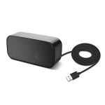 PC USB PC usb HM05-5010 스피커 소형 유선 컴퓨터 노트북 연결 아무것도 설정하지 않고 [하나 저음 진막, : Wisteria vg