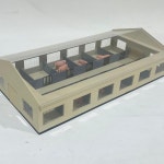 농촌 생태 사육 가축 펜, 돼지 및 소 장식품, 창고, 조립 모델, 1/87/64 신제품 : 바이월드2