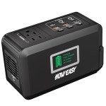 HOWEASY 휴대용 발전소 120W(240W 피크) 24000mAh 캠핑 태양광 발전기 : 오다직구2