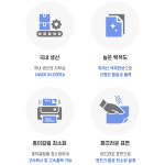 a4 용지 75g 복사 2500매 우리카피 2박스 : 오피스하나