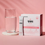 링워터 이온 음료 분말 두달루틴 60포 복숭아맛+복숭아맛, 192g, 1개 : 주식회사 모지