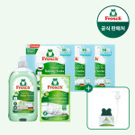 [프로쉬]식기세척기세제 30개입 소다3개+식세기클리너 1개+알로에 주방세제 1개+수세미펌프 : 프로쉬 공식스토어