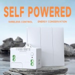 자체 전원 무선 조명 스위치 | 30M 원격 제어 에너지 절약형 스마트 벽 2025년  전세계 : 로빈앤코