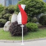 나선형 풍력 터빈 100w 5층 및 6층 소형 (태양 에너지 포함) : 써리식스코퍼레이션