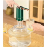 RV 야외 여행 침대 옆 홈 오피스를 위한 5갤런 저그 자동 급수기 조리대용 탈착식 베이스가 있는 전기 물 디스펜서 접이식 USB 충전 물... 