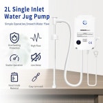 커피 스 머신 냉장고 수도꼭지용 5갤런 110V 전기 물통 병 펌프용 홈 2L 플로우 식수 펌프 디스펜싱용 버베서트 생수 디스펜서 펌프... 