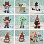 숲 동물 오래된 농부 금속 절단 다이 스크랩북 일기 장식 스텐실 엠보싱 템플릿 인사말 카드 1. F5971-stamps : 지이유23호점