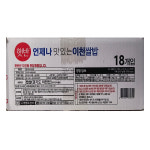 햇반 이천쌀 밥 210g x 18개 대용량 코스트코 간편식 식사대용 임금님쌀 : 코스타마켓