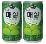 마켓다인Z 매실175ml 30캔X2 모텔음료수 업소용음료 미니캔 : 마켓다인Z
