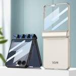 갤럭시 Z 플립7 전용 슬림 보호 강화유리 마그네틱 케이스 : 보리심4315