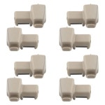 호환  랜드 로버 레인지 로버 L322 2003-2012용 8X 실내 선바이저 클립 선바이저 클립 리테이너 EGP000050NUG EGP000040NUG : 2제로제니