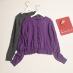 여성니트가디건 컨테이너 상품! 화이트닝 짱! 1699! 세련되고 재능한 라운드 넥 싱글 : songsm0914