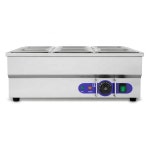 호텔용 6x1/6 GN 냄비 상업용 주방 향 접시 음식 보온기 : 염포유통