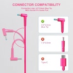 파빌리온 X360, 스트림 11 14, 스펙터 741727001,213349 001 009 109 및 L25296 002 003,19.5V 2.31A 모델 15 컴퓨터 4.5mm : 리멤버셀 4