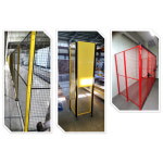 Post / Door post  50 x 50 x H1,950 / RAL 1018 - Yellow 안전펜스 포스트 : 대단해마켓