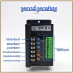 호환  4자리 디지털 튜브 디스플레이가 있는 220V 단상 입력 3상 출력 드라이버 T13-750W-12-H : 22제니