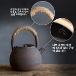 대용량 세라믹 찻주전자 전기 히트 티 브루잉 스토브탑 숯불 사용 다도에 적합 1. 901mL(포함)-1L(포함) : 지이유35호점