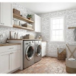 그레이 화이트 페이퍼 43 벽지 비닐 욕실 팜하우스 17 500 197인치 접착 자체 : 오늘도 탐나