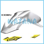 Kd200-u1 연료탱크 커버 상부브라이트 실버/데칼 블랙 노랑 4041202 - 315005 / 키덴 위해 : 미주텐