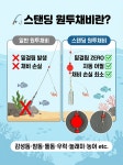 스탠딩 원투채비 키트 (채비+바늘+봉돌 세트) : 구봉낚시마트