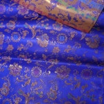 윤창금사 27색 꽃무늬 플라워 폴리에스터 한복 원단 비단 양단 만들기 : 윤원단