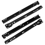 Gadpiparty 30.5cm(12인치) 하단 마운트 서랍 레일 드레서용 슬라이드, 쉬운 철제 1쌍, 설치, 및 캐비닛 : jn커머스