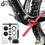 MUQZI 하단 브래킷 베어링 설치 제거 헤드셋 프레스 인 도구 MTB 자전거 다기능 키트 BB8 : 쿠쿠스토어8