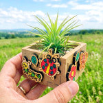 봄 만들기 키트 우드팬던트 미니화분 식목일 어르신 활동 자연물 중학생 노인 diy : 상상하랑