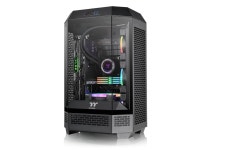 Thermaltake The Tower 300 Black Micro-ATX PC CA-1Y4-00S1WN-00 CS8881 3면 강화 유리 패널 채용 팔각 : zumistyle