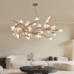 노르딕  연꽃 거실 샹들리에  식 젠 : 육코컴퍼니