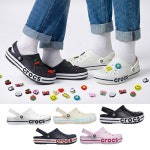 크록스 슬리퍼 클로그 바야밴드 바야 클로그 사무실 여름 통굽 샌들 : 엘비멀티샵