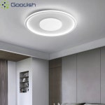 노르딕 천장 광장 미니멀리스트 램프 부엌 거실 식사 예술 홈 장식 샹들리에 1. White D40CM : 원정직구6호점