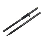 마운트레이저 GPS 2미터 4섹션 로버 로드 측량 프리즘 섬유 RTK 탄소 엔지니어 토지 GLS24 : 뉴웨이26