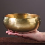 구리 싱잉볼 영적 휴식 요가 마음챙김 명상볼 사운드 힐링 타악기 : basayou1116