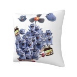 애니메이션 그리지와 레밍스 만화 광장 베개 커버 쿠션 장식 컴포트 베강아지 자동차 1. As Shown : 한겨리샵16호점