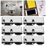 ECSiNG 20pcs 10핀 마이크로 USB 3.0 암소켓 커넥터 마이크로 USB SMD SMT PCB 소켓 솔더 커넥터 : Amazing008