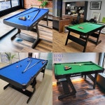 가정용 미니 당구대 포켓볼 당구다이 80X44X65CM 접이식 보드게임 그린 실내 : 다프넥