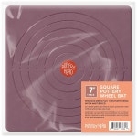 도자기 바퀴를 위한 머리 배트 안내선이 있는 1팩 정사각형 7 5인치 바퀴 점토 도구 및 액세서리 던지기용 범용 : Knock and Day