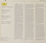칼 뵘 - Karl Bohm - Schubert Symphonien Nr.1 & Nr.2 LP [독일반] [상] : 감성오디오 LPCD 스토어