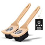 케미컬 가이즈 니프티 인테리어 디테일 브러시 2팩 청소 자동차 관리 듀얼 Acc G2102 : hijetaime