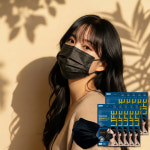 네오라이프 미세먼지 국내생산 일회용 마스크 10매입 L(대형), 블랙, 10개 : 영진메디