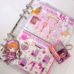 미미그라운드 가챠 띠지 바인더 종이 다이어리 기록 투명 : mimiground