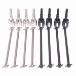 4세트 90mm 도그본 드 샤프트  스텁 휠 액슬 교체 스테인리스 앞/뒤 08029 02033 RC카 HSP 1/10 부품용 : 삼사상사