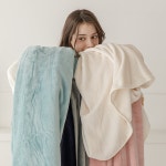 착한연구소 무지블랭킷 극세사 담요 150X200 대형 밍크 이불 쇼파 여름 겨울 : 착한연구소