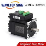 WaveTopSign JMC 2상 Nema34 4.5N.m 2000rpm 하이브리드 통합 클로즈드 루프 스테퍼 서보 모터 드라이버 24-80VDC 6A iHSS86-60-45... 