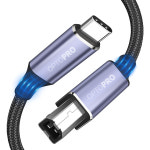 옵토프로 USB B to C타입  삼성 HP 캐논 복합기 프린터 케이블 1M : 마이크로텍